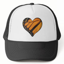 Echte Afbeelding van Monarch Heart Butterfly Wing