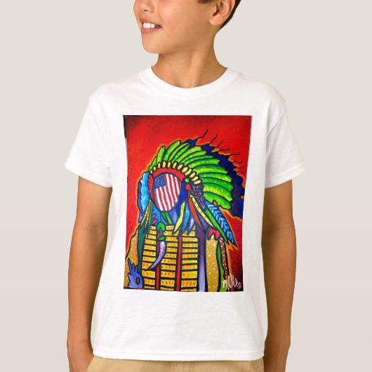 Echte Amerikaan T-shirt (Voorkant)