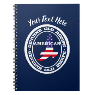 Echte Amerikaanse Receptuur Notitieboek