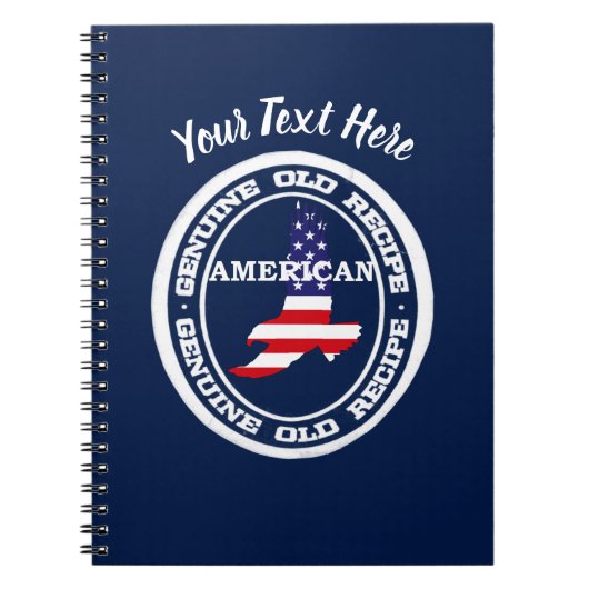 Echte Amerikaanse Receptuur Notitieboek (Voorkant)
