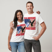 Echte Amerikanen verdedigen Israël T-shirt (Unisex)