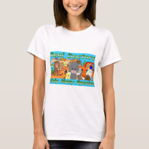 Echte artsen behandelen alle soorten - volledige k t-shirt