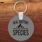 Echte artsen behandelen meer dan één soort Sleutel Sleutelhanger (Voorkant)