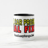Echte Autobroblemen Echte Oplossingen Mok voor Aut (Midden)