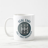 Echte auto's koffiemok (Links)
