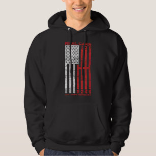 Echte auto's schakelen zichzelf niet Muscle Car Hoodie
