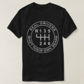 ECHTE BESTUURDERS VERSCHUIVEN HUN EIGEN VISTUIG 6 T-SHIRT (Design voorkant)
