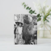 Echte Big Fish, begin jaren 1900 Briefkaart (Staand voorkant)