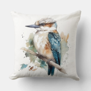 Echte Blauwe Kookaburra Kussen