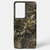 Echte boom camouflage telefoonhoesje samsung galaxy hoesje (Achterkant)