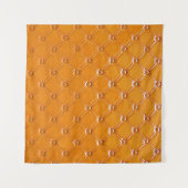 Echte bruine lederbekleding. wandkleed (Voorkant (horizontaal))