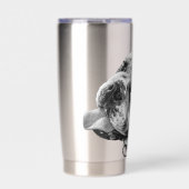 Echte Bulldog Charme Geïsoleerde Drinkbeker (Voorkant)