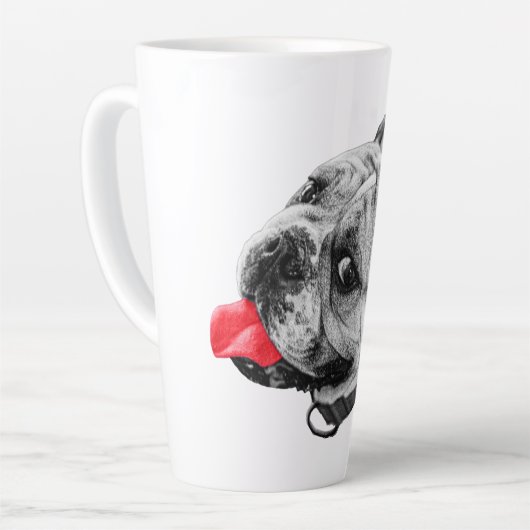 Echte Bulldog Pop Latte Mok (Linkerhoek)