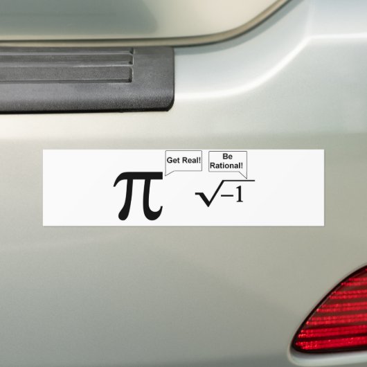 Echte! Bumpersticker (Op auto)