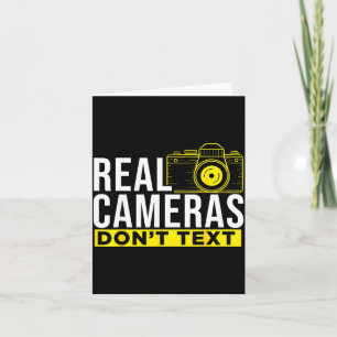 Echte camera's sms'en niet Cool fotografie Kaart