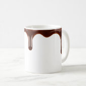 Echte chocoladedruppels mok (Voorkant rechts)