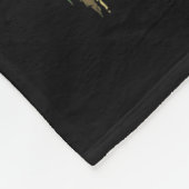 Echte Coole Grootvader Crape Vissen Camo Amerikaan Fleece Deken (Hoek)
