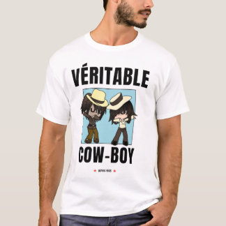 Echte Cow-Boy Sinds 1995 Duo chibi T-shirt