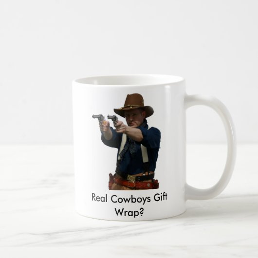 Echte Cowboys Gift Wrap? Koffiemok (Rechts)