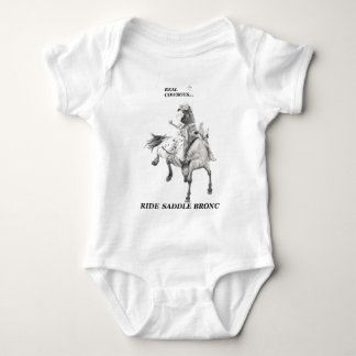 Echte Cowboys Ride Saddle Bronc Romper