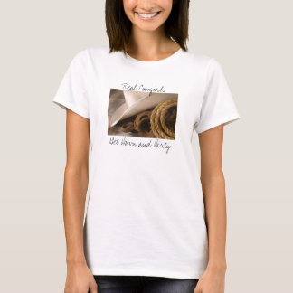 Echte cowmeisjes t-shirt