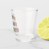 Echte criminaliteit en chill | Show van Murder Cri Shot Glas (Rechts)