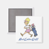 echte dames golf magneet (Voorkant / Achterkant)