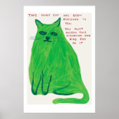 Echte David Shrigley-poster Poster (Voorkant)