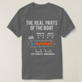 Echte delen van de bootdrakenrob t-shirt (Design voorkant)