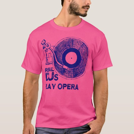 Echte DJ's spelen Opera Shirt voor Opera DJ Opera (Voorkant)