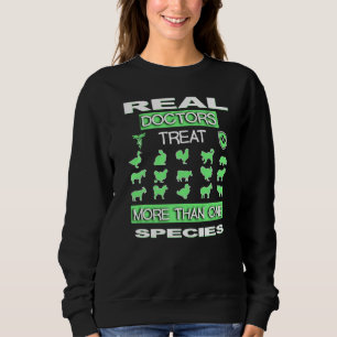 Echte Dokter Dierenarts T-shirt Vet Tech Student C