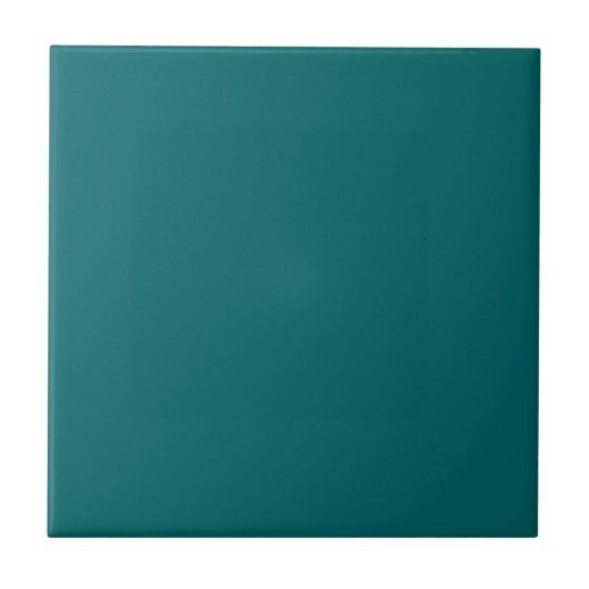 Echte donkere Blauwgroen vierkant keuken en badkam Tegeltje (Voorkant)