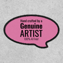 Echte door de mens gemaakte kunst of ambachtelijk 