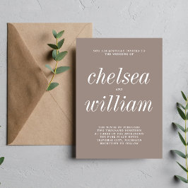 Echte eenvoud 2-tapes eenvoudige minimalistische b kaart