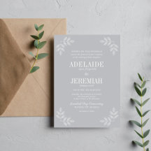 Echte eenvoud 6 Floral Sterling Wedding