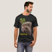 Echte egel op een T-shirt (Voorkant volledig)