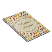 Echte eikenbladeren en Herfst van eikenbomen Notitieboek (Rechterzijde)