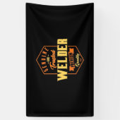 Echte en vertrouwde Welder Spandoek (Verticaal)