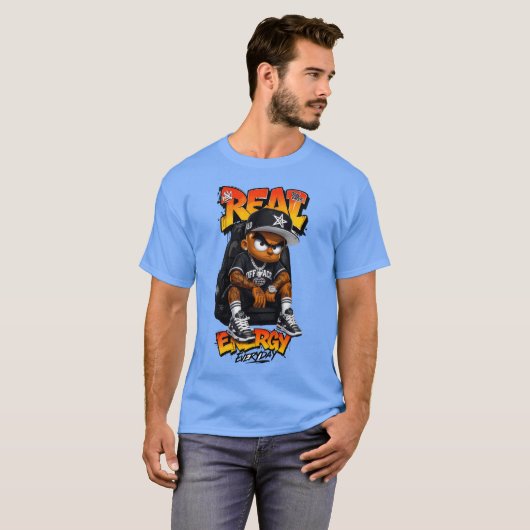 Echte Energie Elke Dag T-shirt (Voorkant volledig)