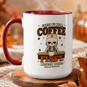 Echte enge koffie eerst, later spoken grote mok