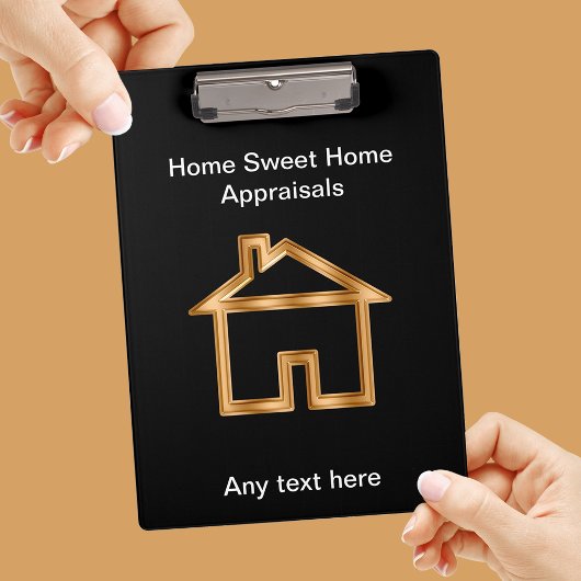 Echte Estate Appraiser Custom Cliboard Klembord