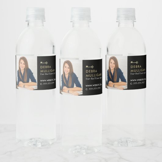 Echte Estate Promotion Water Bottle Label Waterfles Etiket (Flessen)