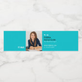 Echte Estate Promotion Water Bottle Label Waterfles Etiket (Enkel label)