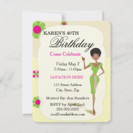 Echte feestdagen voor meisjes kaart