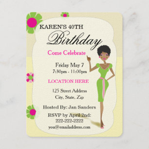 Echte  feestdagen voor meisjes kaart