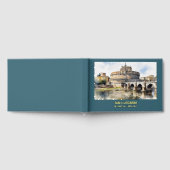 Echte folie Castel Sant'Angelo Rome bruiloft Itali Gastenboek (Volledig)