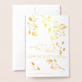 Echte Folie Een heel prettige kerstboombegroeting Kaarten (Met envelop)