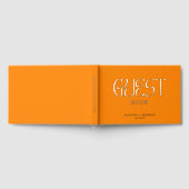 Echte Folie Elegante Kalligrafie Script Wedding Gastenboek (Volledig)