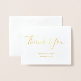 Echte Folie Hartelijk dank Kaarten