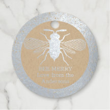 Echte Folie Honey BEE Prettig Kerst Geschenken Fav